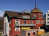 Rotes Haus in Chur, GraubÃ¼nden, Schweiz