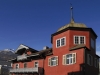 Rotes Haus in Chur, GraubÃ¼nden, Schweiz